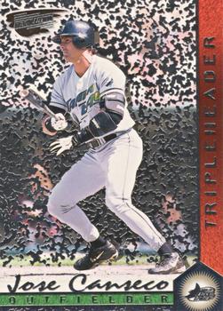 1999 Pacific Revolution - Tripleheader Tiers #29 Jose Canseco  Front
