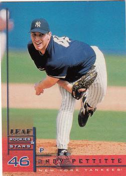 1998 Leaf Rookies & Stars #1 Andy Pettitte Front