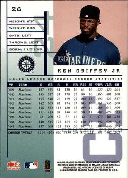 1998 Leaf Rookies & Stars #26 Ken Griffey Jr. Back