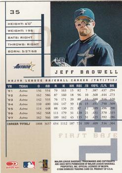 1998 Leaf Rookies & Stars #35 Jeff Bagwell Back