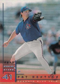 1998 Leaf Rookies & Stars #72 Pat Hentgen Front