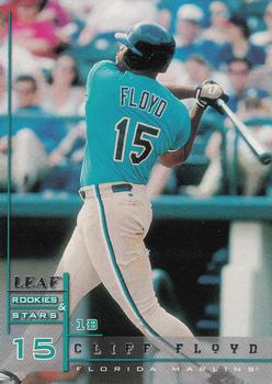 1998 Leaf Rookies & Stars #128 Cliff Floyd Front