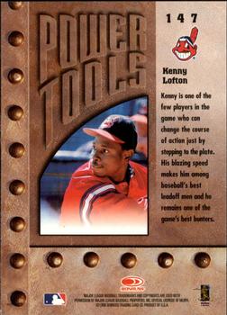 1998 Leaf Rookies & Stars #147 Kenny Lofton Back