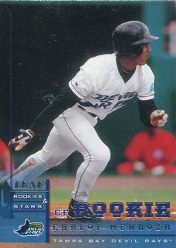 1998 Leaf Rookies & Stars #216 Carlos Mendoza Front