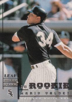 1998 Leaf Rookies & Stars #235 Mario Valdez Front