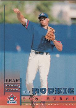 1998 Leaf Rookies & Stars #245 Tom Evans Front