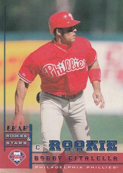 1998 Leaf Rookies & Stars #274 Bobby Estalella Front