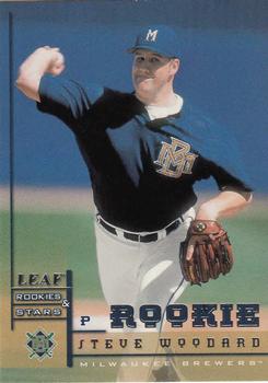1998 Leaf Rookies & Stars #287 Steve Woodard Front