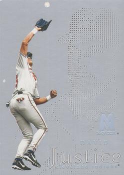 1999 SkyBox Molten Metal - Fusion #15F David Justice Front