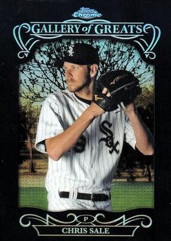 2015 Topps Chrome - Gallery of Greats #GGR-14 Chris Sale Front