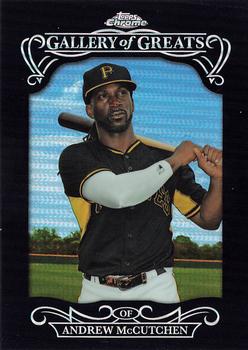 2015 Topps Chrome - Gallery of Greats #GGR-20 Andrew McCutchen Front
