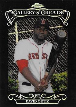 2015 Topps Chrome - Gallery of Greats #GGR-24 David Ortiz Front