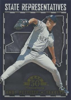 1998 Leaf - State Representatives #25 Andy Pettitte Front