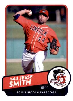 2015 Lincoln Saltdogs #NNO Jesse Smith Front