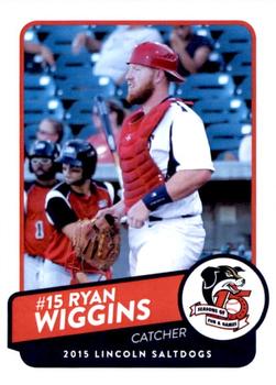 2015 Lincoln Saltdogs #NNO Ryan Wiggins Front