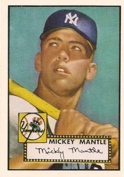 1991 Topps East Coast National Reprints #1952 Mickey Mantle Front