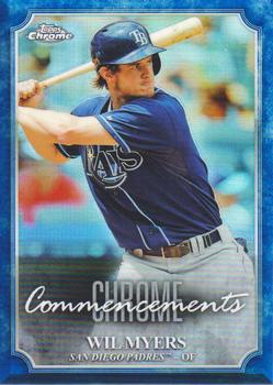 2015 Topps Chrome - Chrome Commencements #COM-16 Wil Myers Front
