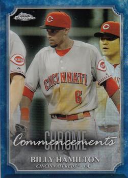 2015 Topps Chrome - Chrome Commencements #COM-17 Billy Hamilton Front