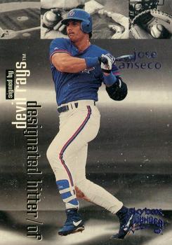 1999 SkyBox Thunder - Rant #22 Jose Canseco Front