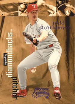 1999 SkyBox Thunder - Rant #34 Todd Stottlemyre Front