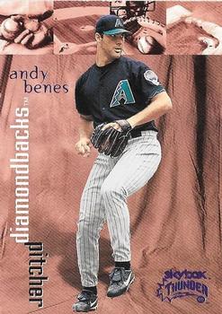 1999 SkyBox Thunder - Rant #123 Andy Benes Front
