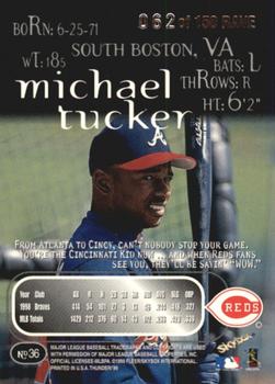 1999 SkyBox Thunder - Rave #36 Michael Tucker  Back