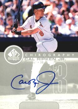 1999 SP Authentic - Chirography #CR Cal Ripken Jr.  Front