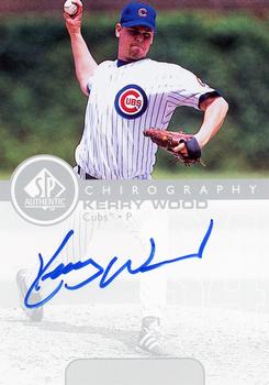 1999 SP Authentic - Chirography #KW Kerry Wood  Front