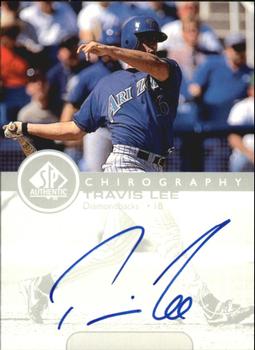 1999 SP Authentic - Chirography #TL Travis Lee  Front