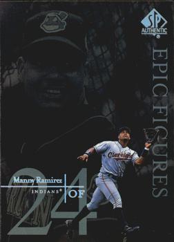 1999 SP Authentic - Epic Figures #E13 Manny Ramirez  Front