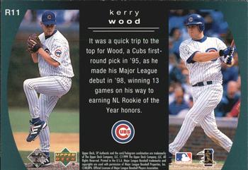1999 SP Authentic - Reflections #R11 Kerry Wood  Back