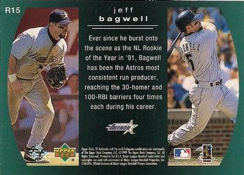 1999 SP Authentic - Reflections #R15 Jeff Bagwell  Back
