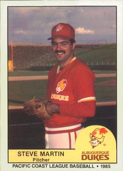 1985 Cramer Albuquerque Dukes #172 Steve Martin Front