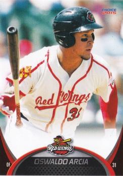 2015 Choice Rochester Red Wings #2 Oswaldo Arcia Front