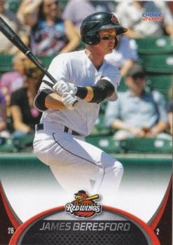 2015 Choice Rochester Red Wings #3 James Beresford Front