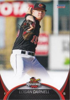 2015 Choice Rochester Red Wings #6 Logan Darnell Front
