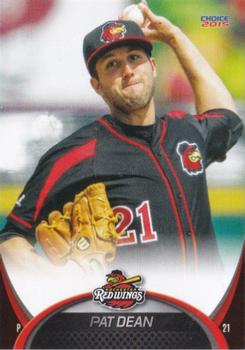 2015 Choice Rochester Red Wings #7 Pat Dean Front