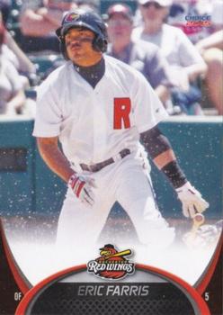 2015 Choice Rochester Red Wings #10 Eric Farris Front