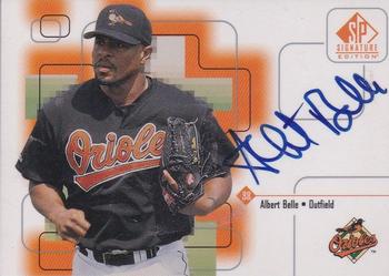 1999 SP Signature Edition - Autographs #AB Albert Belle  Front