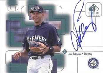 1999 SP Signature Edition - Autographs #AR Alex Rodriguez  Front