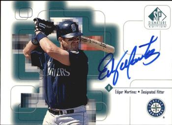 1999 SP Signature Edition - Autographs #EM Edgar Martinez  Front