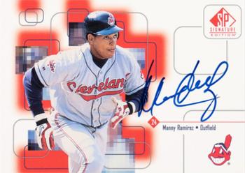 1999 SP Signature Edition - Autographs #MR Manny Ramirez  Front