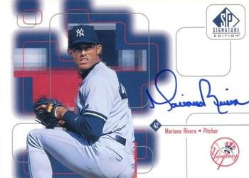 1999 SP Signature Edition - Autographs #MRi Mariano Rivera  Front