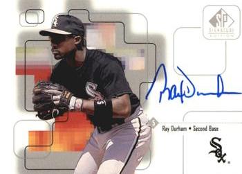 1999 SP Signature Edition - Autographs #RD Ray Durham  Front