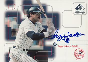 1999 SP Signature Edition - Autographs #RJ Reggie Jackson Front
