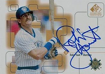 1999 SP Signature Edition - Autographs #RY Robin Yount  Front