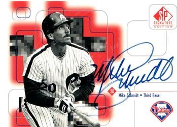 1999 SP Signature Edition - Autographs #MS Mike Schmidt  Front