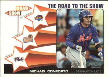 2015 Topps Heritage Minor League - The Road to the Show #RTTS-6 Michael Conforto Front
