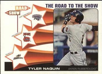 2015 Topps Heritage Minor League - The Road to the Show #RTTS-2 Tyler Naquin Front