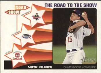 2015 Topps Heritage Minor League - The Road to the Show #RTTS-12 Nick Burdi Front